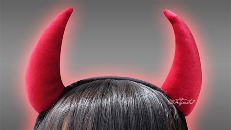 diy horns headband|devil horn headband.